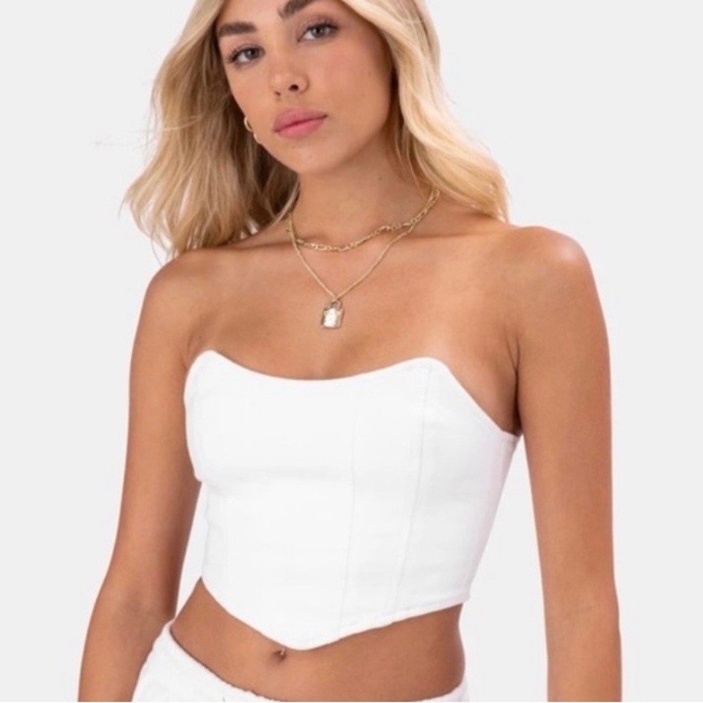 Adika Denim Corset Top